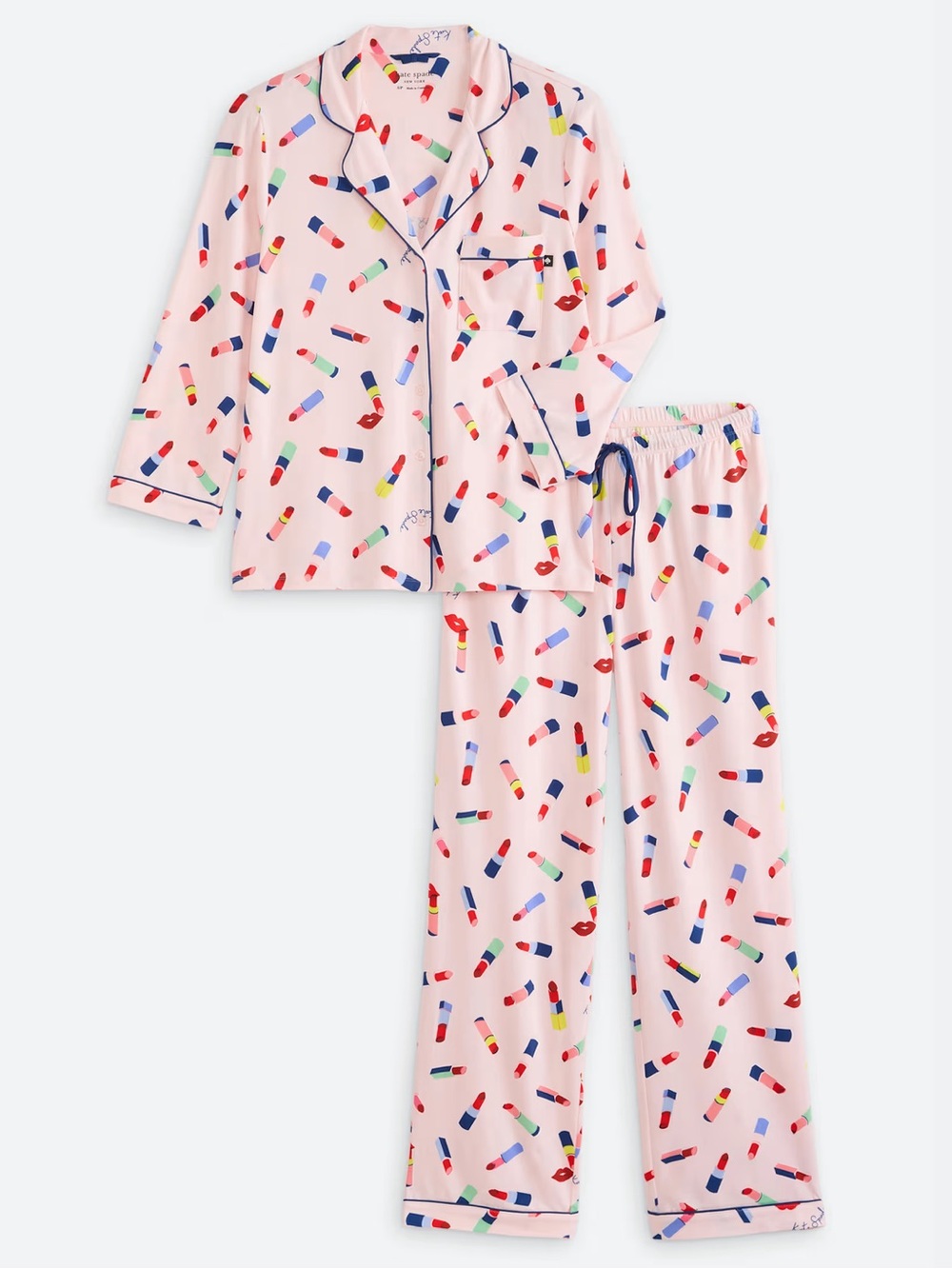 kate spade Lipstick Print Pajama Set
